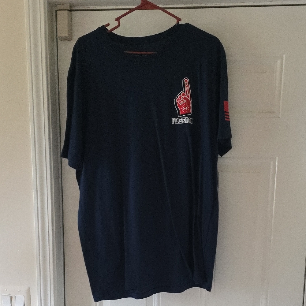 Under Armour Dark Blue Freedom Tee